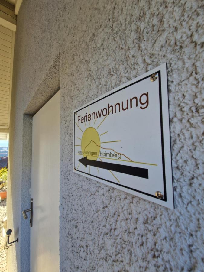 Ferienwohnung Am Sonnigen Haimberg Fulda Exterior photo